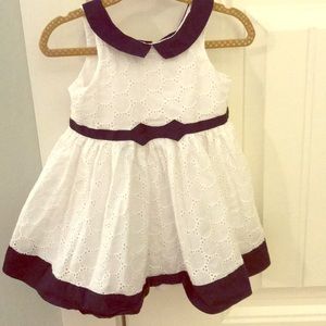Janie & Jack eyelet dress